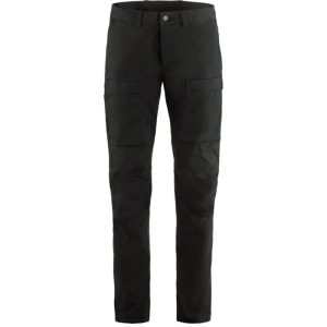 Fjällräven Abisko Hybrid Trail Trousers Herre / Mænd-black-46-regular - Bukser