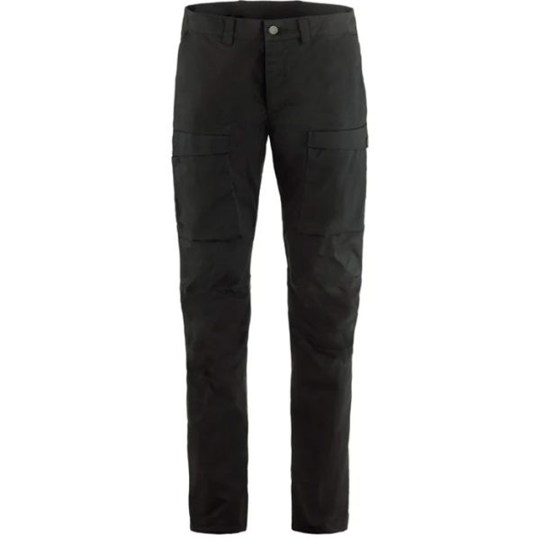 Fjällräven Abisko Hybrid Trail Trousers Herre / Mænd-black-46-regular - Bukser
