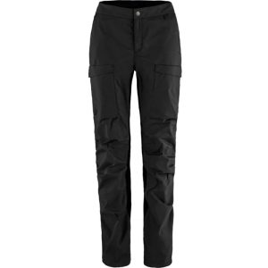 Fjällräven Abisko Hybrid Trail Trousers Kvinder / Damer-black-36-regular - Fjällräven bukser dame
