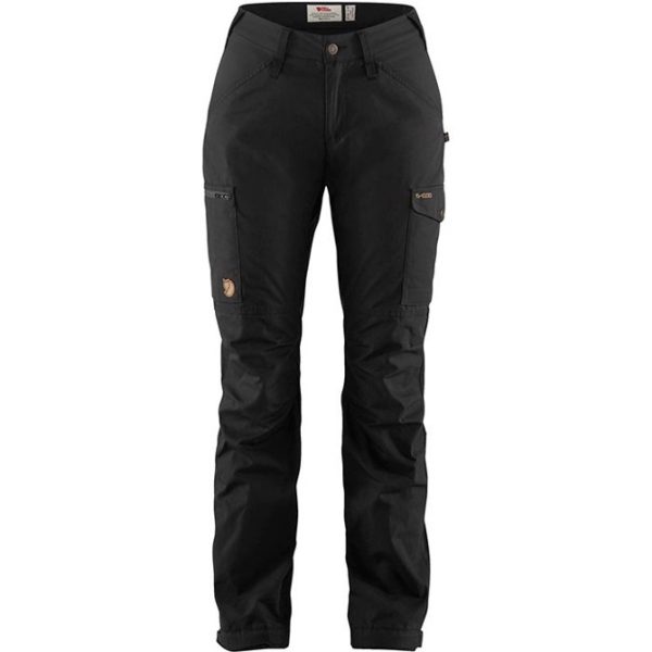 Fjällräven Kaipak Trousers Curved Kvinder / Damer-black-46 - Bukser