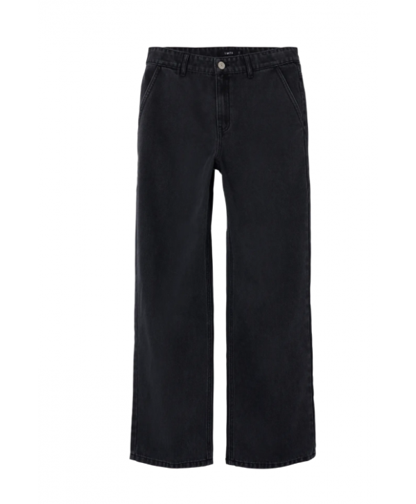 LMTD NLMTOIZZA DNM LOOSE PANT NOOS i sort denim til drenge