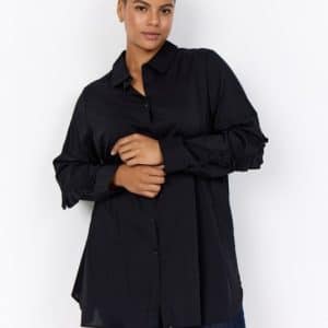 Curvy Wanoma 4 Skjorte Sort