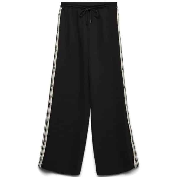 VERO MODA DAME BUKSER VMSOMYA - Black Birch Tape