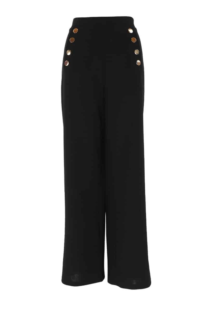 Continue - Bukser - Gabby Panta - Gold/Black