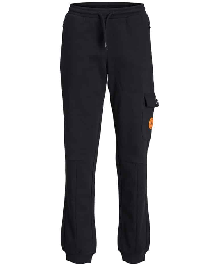 Jack & Jones JR Cargo bukser, Hunter, sort - 116 - 6år