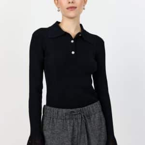 Lrobi 1 Cardigan Sort