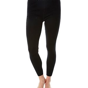 Merinould skiunderbukser Adventure 170 Termo Lange Dame Sort - XTM Performance