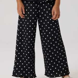 NAME IT Prikkede Bukser Rachel Black Dots