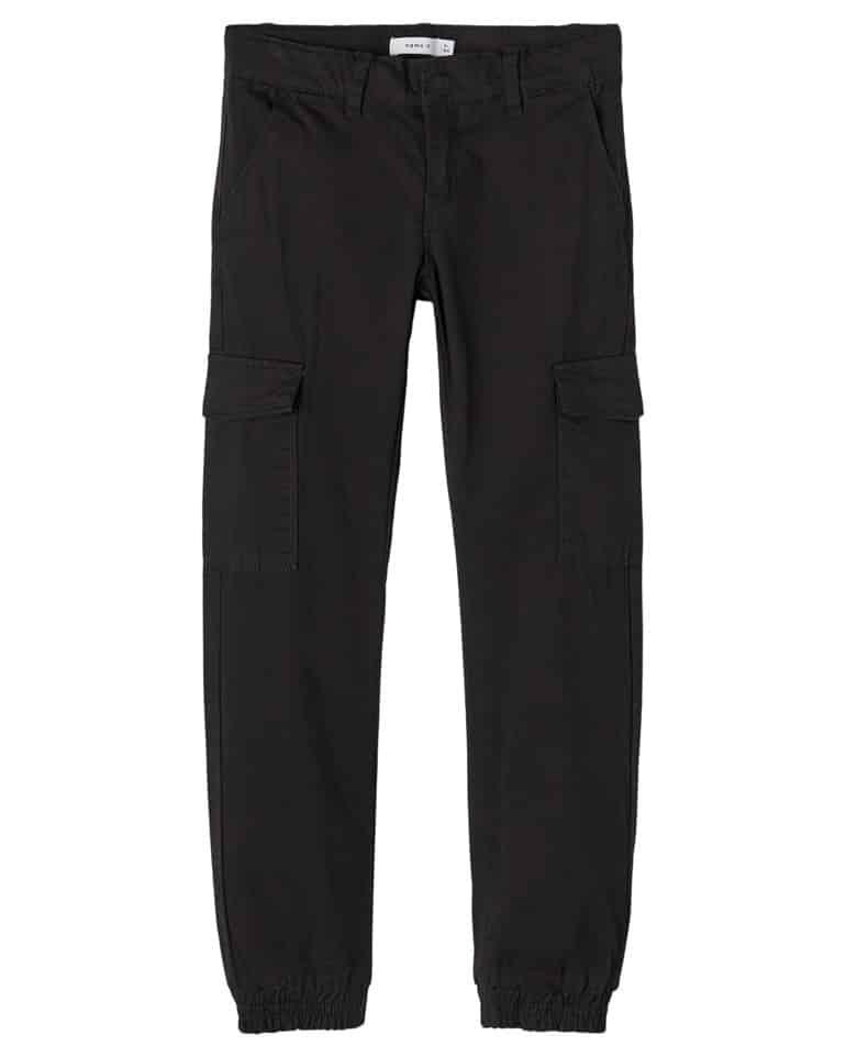 Name It cargo pants, Sea, sort - 152 - 12år
