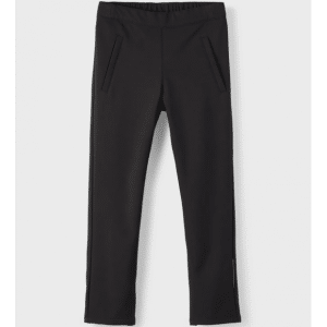Name it slim Softshell bukser i sort til piger