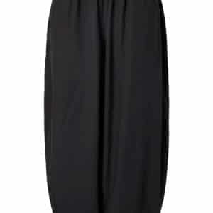 Pieces - Bukser - Bella MW Balloon Pants - Black (Levering start december)