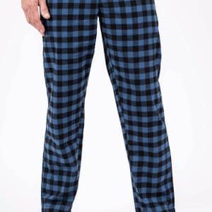 Pre End - Pyjamas bukser I sort/blå tern