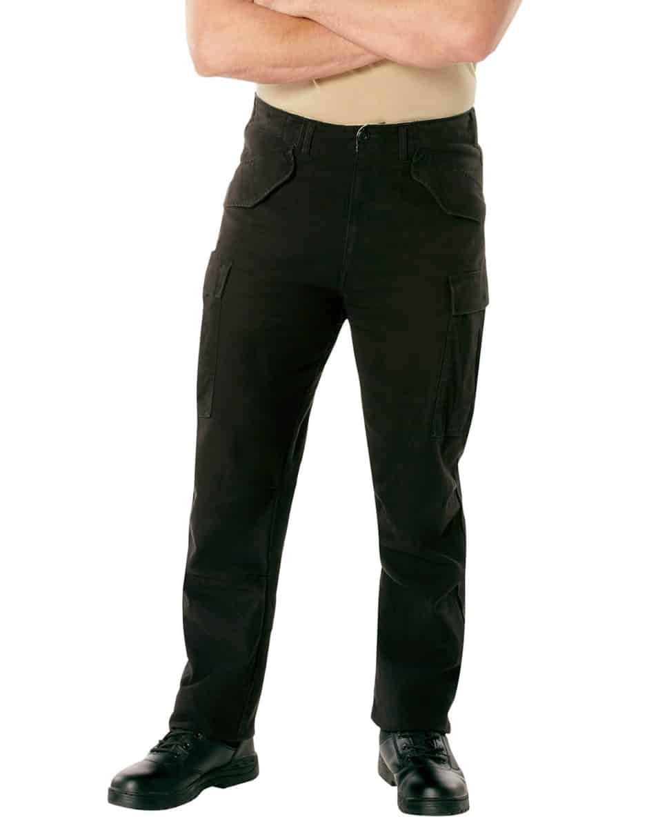 Rothco Vintage M65 Cargobukser Sort
