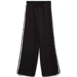 VERO MODA DAME BUKSER VMSOMYA - Black Birch Tape