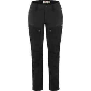 Fjällräven Keb Trousers Curved Kvinder / Damer Regular-black-46 - Bukser