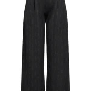 JDY - Bukser - Mary Geggo One Lurex Pant - Black Silver Pinstripe