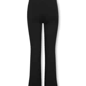 KIDS ONLY KOGFEVER flared pants i sort til piger
