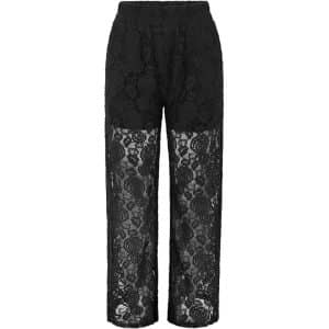 LIBERTE Dame Bukser LACY - BLACK LACE
