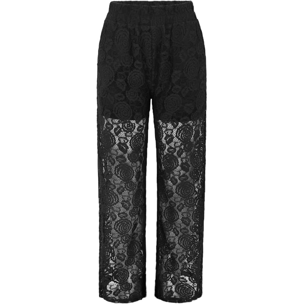 LIBERTE Dame Bukser LACY - BLACK LACE