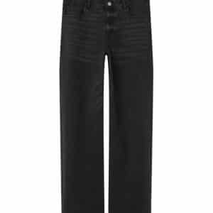 LMTD NLFBLI denim wide pants - i sort til piger