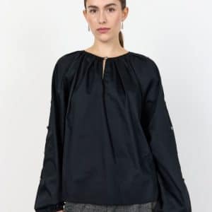 Lrisla Solid 131 Bluse Sort