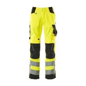 Mascot® Safe Supreme Kendal Arbejdsbukser 15579-860-1709 hi-vis gul/sort