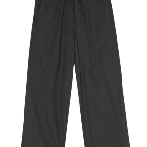 Moon Poplin løse bukser - Moonless Night