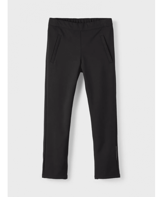 Name it slim Softshell bukser i sort til piger