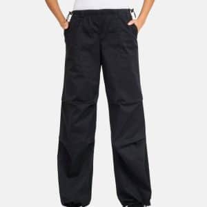 Reell Dame Parachute Bukser Sort - M