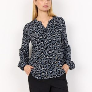 Scsafira 1 Bluse Sort