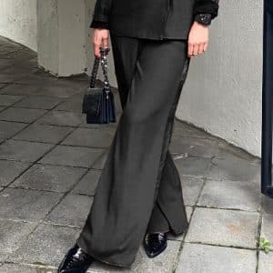 To Be Wanderlust wide pants, TINSLEY, sort - 176 - S+ - S