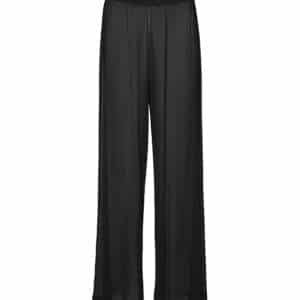 Vero Moda VMFAY loose fit beach pants i sort til kvinder