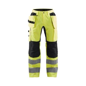 BLĂ
KLĂDER 1552 High Vis Buks med stretch - High Vis Gul/Sort herre - High Vis Gul/Sort / C156 - Bukser - blyantlomme - Bukser