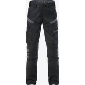 Kansas Bukser 2555 STEP 129482 Sort/grå - Sort/grå / D96 - Bukser - 129481-996 - Dame