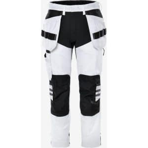 Kansas Craftsman bukser 2760 LWS 300036 - Hvid/sort / D112 - Bukser - 124292-896 - DISCOUNT