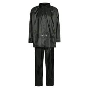 Lyngsøe regnsæt med jakke og bukser LR104054 - Sort / XS - Jakker - DISCOUNT - Herre