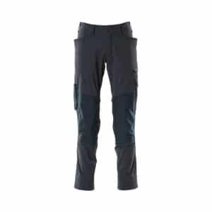 MASCOT ACCELERATE Bukser med knælommer - Sort / 82C44 - Bukser - -