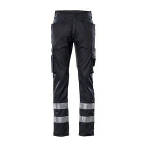 Mascot Frontline Marseille Servicebuks m refleksbånd,meget lav vægt 17879-230 - sort / 76C48 - Bukser - Bukser - ergonomisk pasform