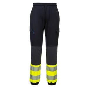 Portwest KX3 Hi-Vis Flexi Bukser KX341 - Sort/Gul / XL - Bukser - Portwest - Underdele
