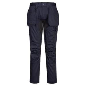Portwest WX stretch bukser med lommer CD883 - Mørk navy/sort / 38 - Bukser - NODISCOUNT - Spar20%