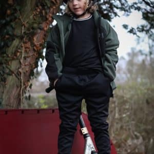 BIRKHOLM Træningsbukser Midnat Sort