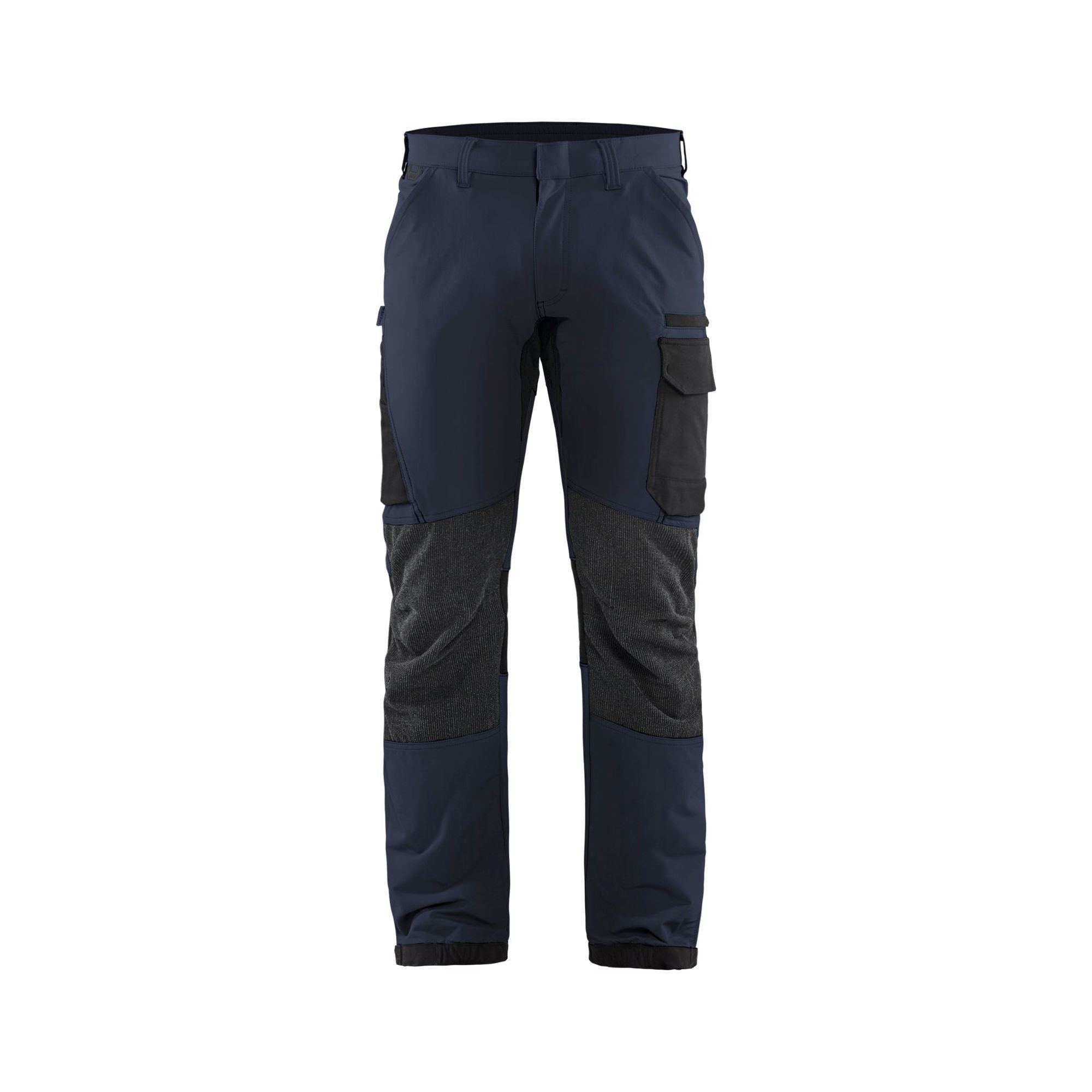 BLÅKLÄDER 1422 Service Buks 4-vejs stretch - Mørk Marineblå/Sort Herre - Mørk Marineblå/Sort / C156 - Servicebukser - BLÅKLÄDER - Cordura